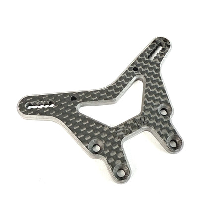 R1WURKS (22X Series) Carbon Fiber Front Shock Tower – TLR 22X – 900197 / 900198 / 900199