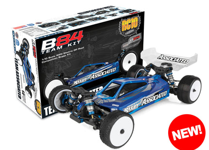 Team Associated RC10B84 1/10 4WD Off-Road Electric Buggy Kit (Carpet) – 90050