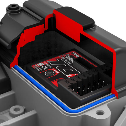 Traxxas Stampede 4x4 VXL Brushless RTR 1/10 4WD Monster Truck (Red, Green, Orange, or Blue) w/ TQi 2.4GHz Radio & TSM [67076-4]