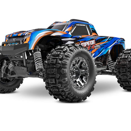 Traxxas Stampede 4x4 VXL Brushless RTR 1/10 4WD Monster Truck (Red, Green, Orange, or Blue) w/ TQi 2.4GHz Radio & TSM [67076-4]
