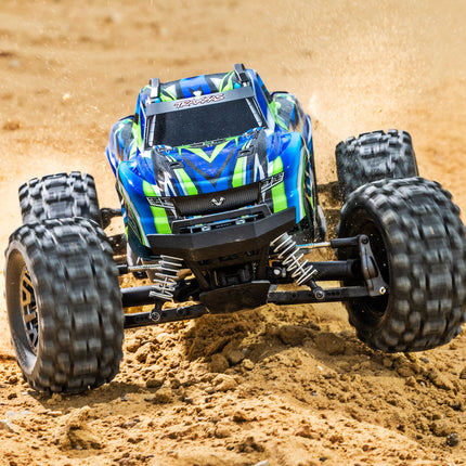 Traxxas Stampede 4x4 VXL Brushless RTR 1/10 4WD Monster Truck (Red, Green, Orange, or Blue) w/ TQi 2.4GHz Radio & TSM [67076-4]