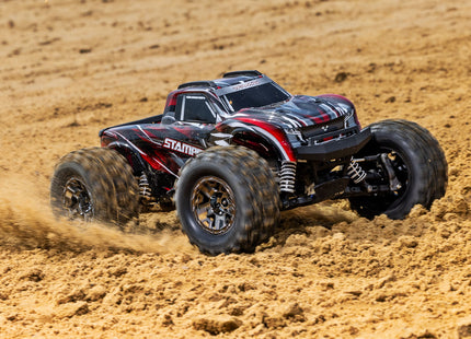 Traxxas Stampede 4x4 VXL Brushless RTR 1/10 4WD Monster Truck (Red, Green, Orange, or Blue) w/ TQi 2.4GHz Radio & TSM [67076-4]