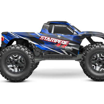Traxxas Stampede 4x4 VXL Brushless RTR 1/10 4WD Monster Truck (Red, Green, Orange, or Blue) w/ TQi 2.4GHz Radio & TSM [67076-4]