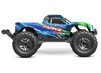 Traxxas Stampede 4x4 VXL Brushless RTR 1/10 4WD Monster Truck (Red, Green, Orange, or Blue) w/ TQi 2.4GHz Radio & TSM [67076-4]