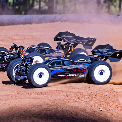 Traxxas Jato® 4x4 VXL 1/8 RTR Brushless Buggy (Blue, Green, Orange, or Pink) w/ TQi Radio & Link Module – 90386-4