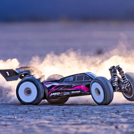 Traxxas Jato® 4x4 VXL 1/8 RTR Brushless Buggy (Blue, Green, Orange, or Pink) w/ TQi Radio & Link Module – 90386-4