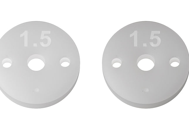 Team Associated FT 13mm Shock Pistons, 2.5mm – 2x1.5mm (Part #91931)