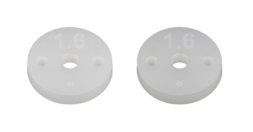 Team Associated FT 13mm Shock Pistons, 2.5mm – 2x1.6mm (Part #91932)