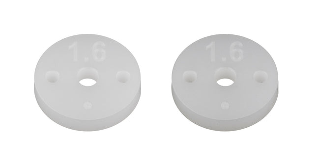 Team Associated FT 13mm Shock Pistons, 2.5mm – 2x1.6mm (Part #91932)