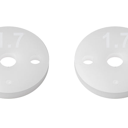 Team Associated FT 13mm Shock Pistons, 2.5mm Thick – 2x1.7mm Holes (Part #91933)