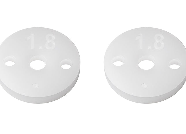 Team Associated FT 13mm Shock Pistons, 2.5mm Thick – 2x1.8mm Holes (Part #91934)