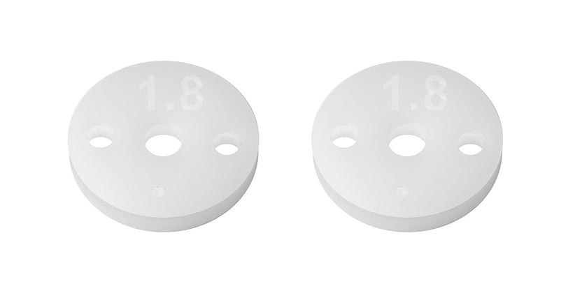 Team Associated FT 13mm Shock Pistons, 2.5mm Thick – 2x1.8mm Holes (Part #91934)