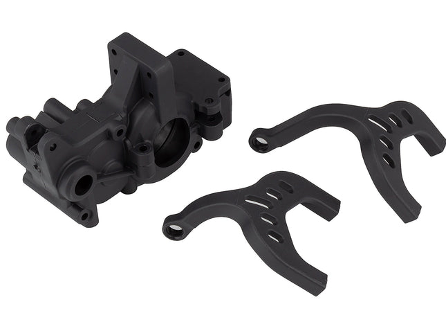 Team Associated RC10B6 Factory Team Laydown Gearbox & Chassis Braces (Carbon Composite) Part #: 91952