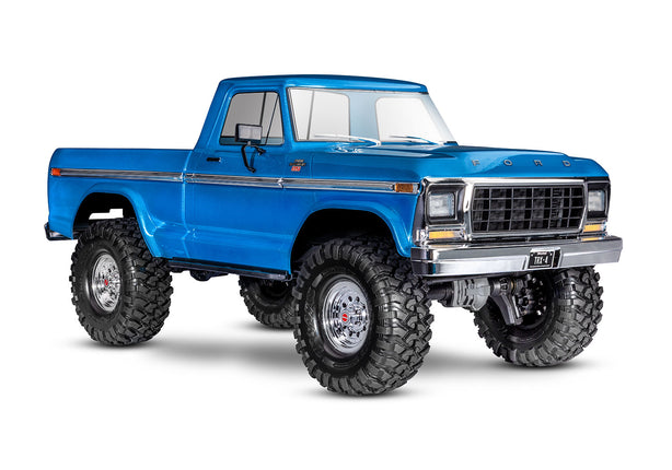Traxxas TRX-4® 1/10 4WD RTR Scale & Trail® Rock Crawler w/1979 Ford® F-150® Ranger XLT Body (Black or Blue) (92144-4)