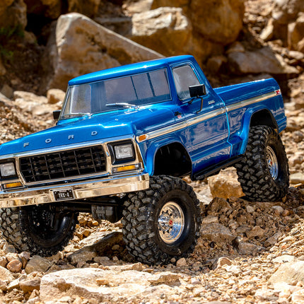 Traxxas TRX-4® 1/10 4WD RTR Scale & Trail® Rock Crawler w/1979 Ford® F-150® Ranger XLT Body (Black or Blue) (92144-4)
