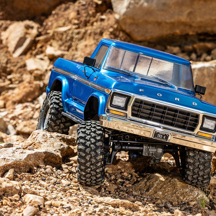 Traxxas TRX-4® 1/10 4WD RTR Scale & Trail® Rock Crawler w/1979 Ford® F-150® Ranger XLT Body (Black or Blue) (92144-4)