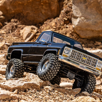 Traxxas TRX-4® 1/10 4WD RTR Scale & Trail® Rock Crawler w/1979 Chevrolet® K10 Truck Body (Red or Black) (92154-4)