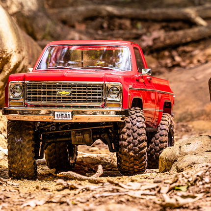 Traxxas TRX-4® 1/10 4WD RTR Scale & Trail® Rock Crawler w/1979 Chevrolet® K10 Truck Body (Red or Black) (92154-4)