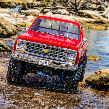 Traxxas TRX-4® 1/10 4WD RTR Scale & Trail® Rock Crawler w/1979 Chevrolet® K10 Truck Body (Red or Black) (92154-4)