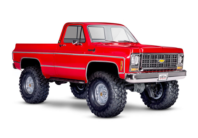 Traxxas TRX-4® 1/10 4WD RTR Scale & Trail® Rock Crawler w/1979 Chevrolet® K10 Truck Body (Red or Black) (92154-4)
