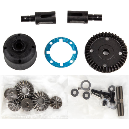 Team Associated RC10B74.1 LTC Differential Set, Front & Rear (Part #92354)
