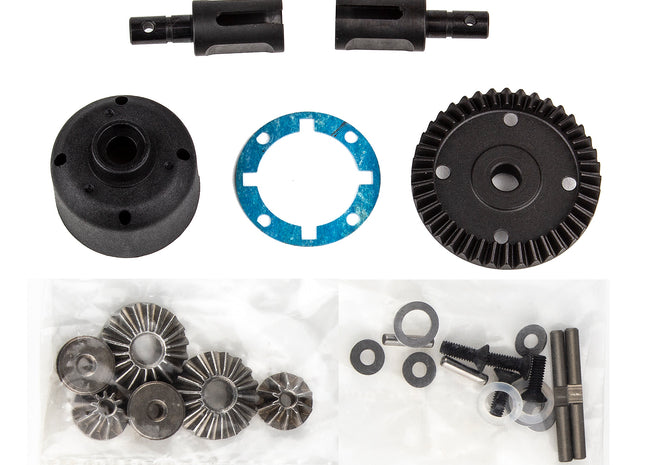 Team Associated RC10B74.1 LTC Differential Set, Front & Rear (Part #92354)