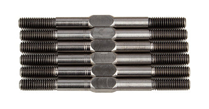 Team Associated Factory Team RC10B6.4/B6.4D 3.5mm Titanium Turnbuckle Set (6) - 92360
