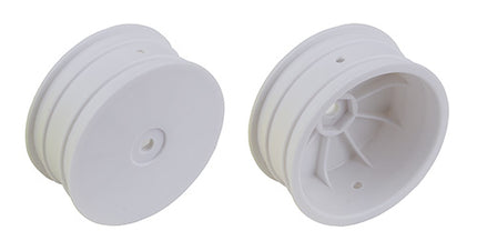 Team Associated 12mm Hex 2.2 4WD Front +1.5mm Buggy Wheels (2) – White or Yellow 92362/92363