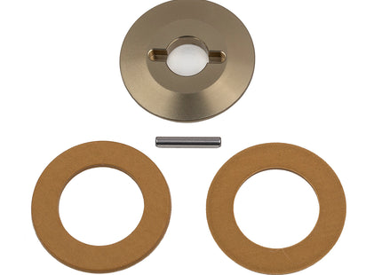 Team Associated RC10B74.2 FT Decoupled Slipper Hub & Pads (Part #92370)