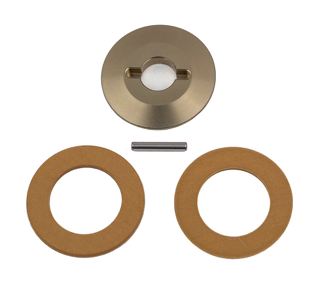 Team Associated RC10B74.2 FT Decoupled Slipper Hub & Pads (Part #92370)