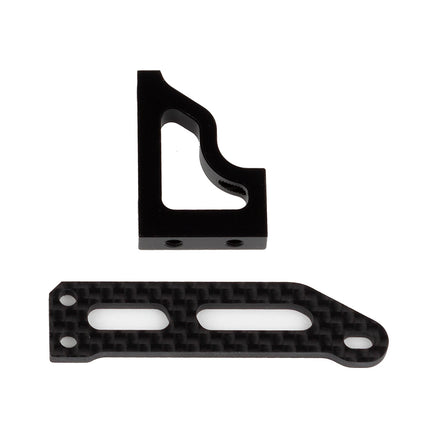 Team Associated RC10B74.2 Decoupled Slipper Carbon Fiber Servo Mount 92377