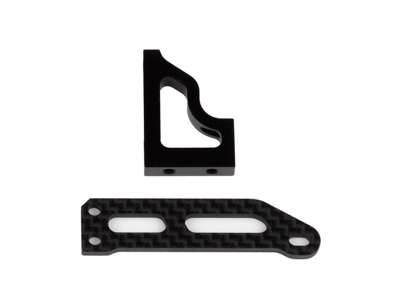 Team Associated RC10B74.2 Decoupled Slipper Carbon Fiber Servo Mount 92377