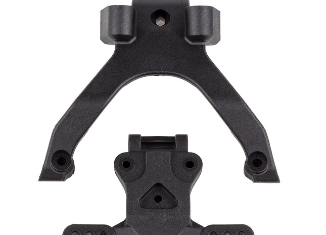 Team Associated RC10B7 Factory Team Carbon Top Plate & Ballstud Mount Set