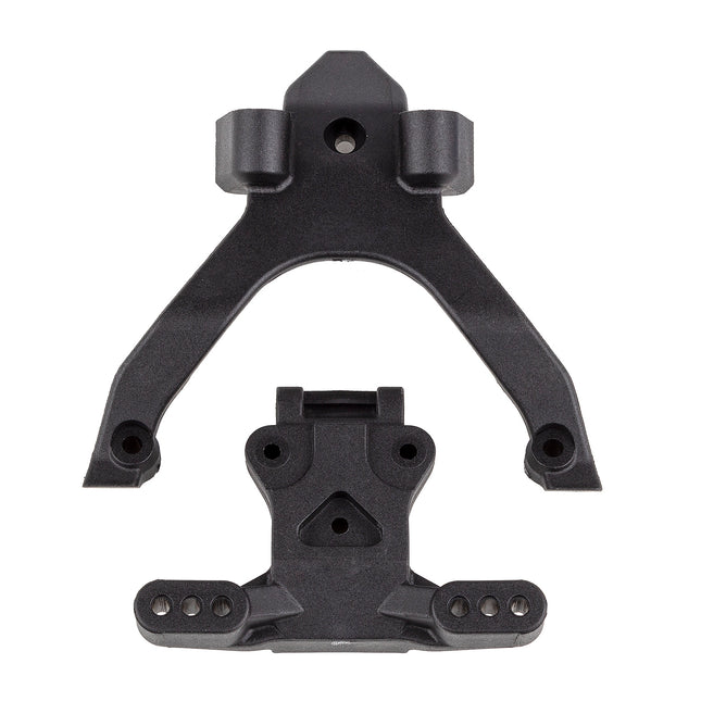 Team Associated RC10B7 Factory Team Carbon Top Plate & Ballstud Mount Set