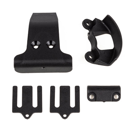 Team Associated RC10B7 Spur Gear Cover, Bumpers & Bulkhead Shims Set [92427]