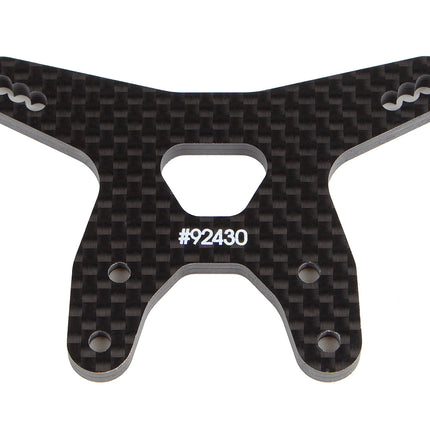 Team Associated RC10B7 Carbon Fiber Front Shock Tower 92430