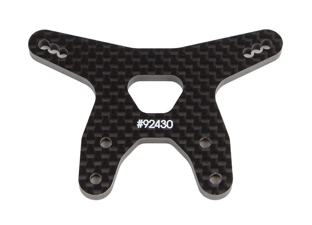 Team Associated RC10B7 Carbon Fiber Front Shock Tower