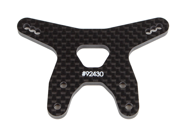 Team Associated RC10B7 Carbon Fiber Front Shock Tower 92430