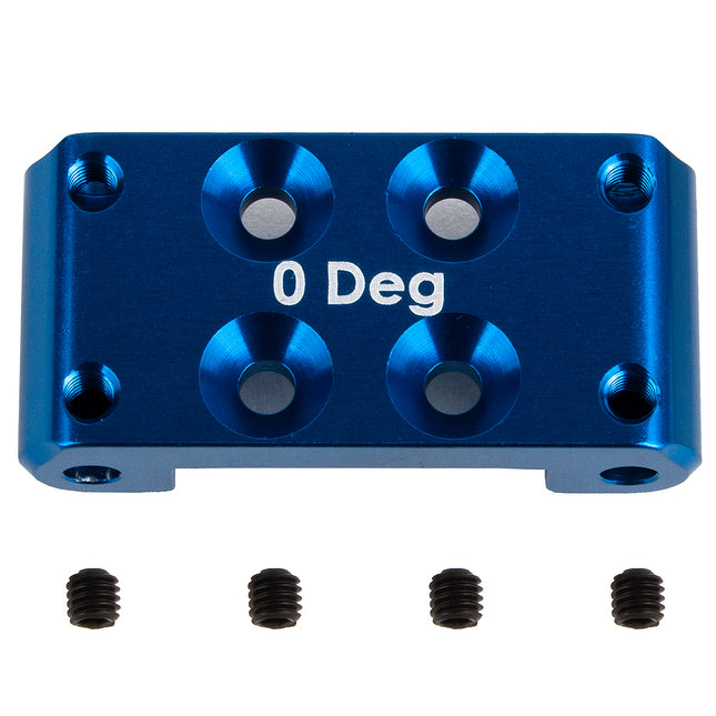 Team Associated RC10B7 Factory Team Aluminum Front Bulkhead (0°)
