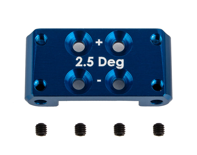 Team Associated RC10B7 Factory Team Aluminum Front Bulkhead (+/-2.5 Deg) 92437
