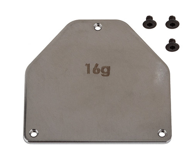 Team Associated RC10B7 Factory Team Steel Servo Weight Plate (16g) – 92445