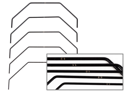 Team Associated RC10B7 Front Anti-Roll Sway Bars (5) [92459]