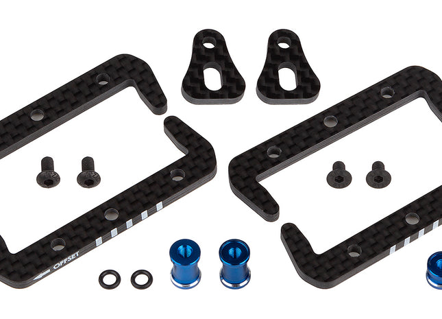 Team Associated RC10B7 Factory Team Battery Mount Set (92482)