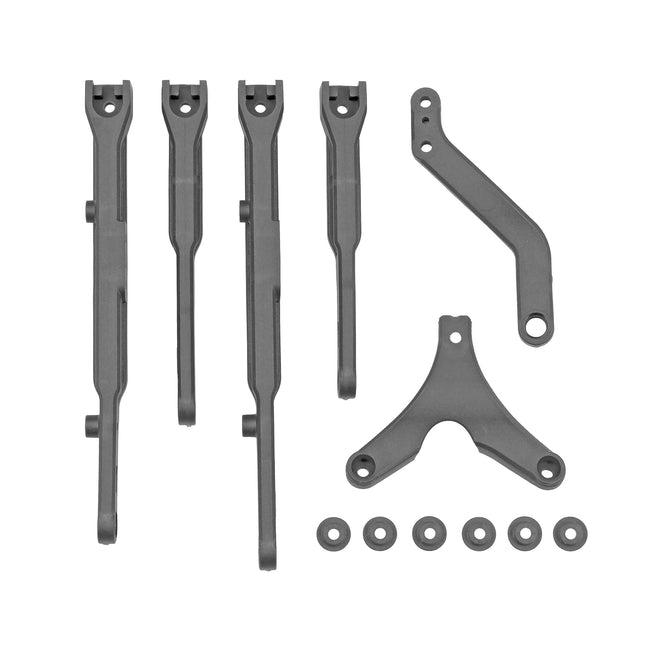 Team Associated RC10B84 Factory Team Carbon Chassis Brace Set  Part #: ASC92504