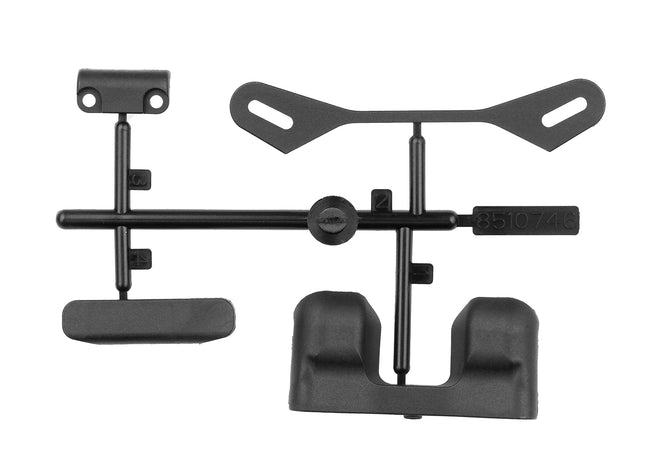 Team Associated RC10B84 Shock Tower Covers & Bumper Set – 92525