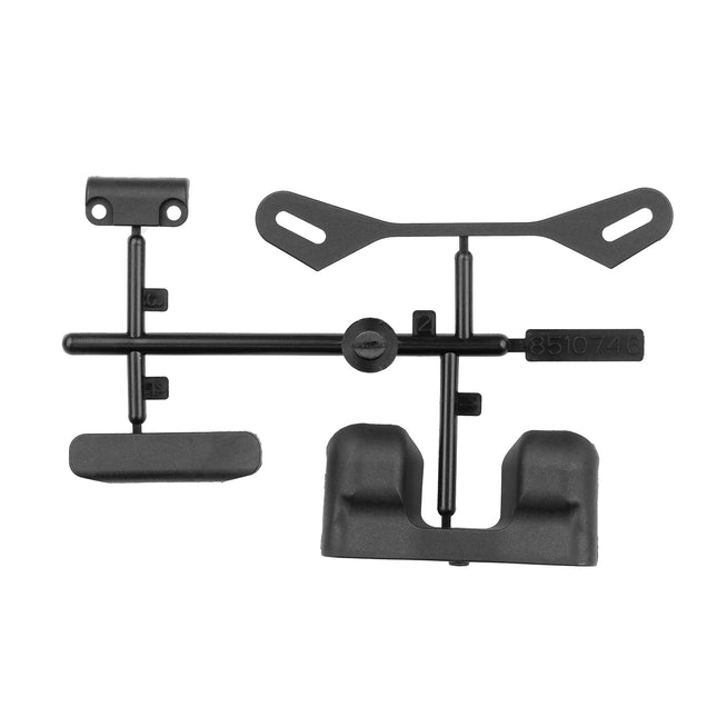 Team Associated RC10B84 Shock Tower Covers & Bumper Set – 92525