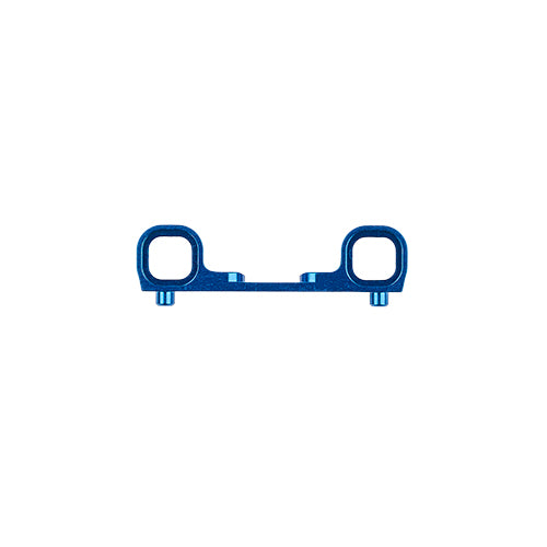 Team Associated RC10B7.1 Factory Team 3-Gear Gearbox Aluminum Arm Mount “C” Block (Blue) (-1°) – 92585