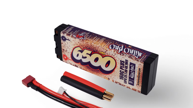 NitroPro 2S 7.4V 6500mAh 160C LP Stick Pack