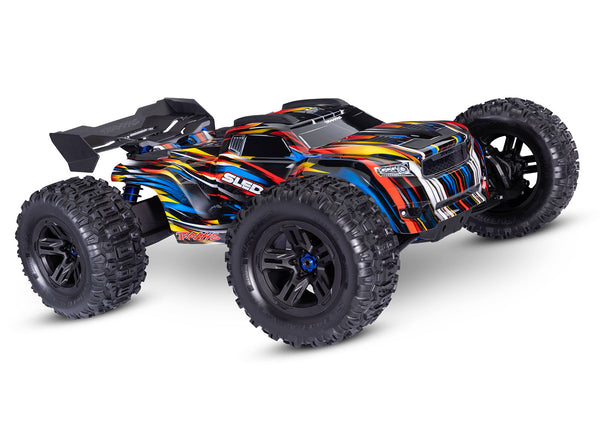 Traxxas Sledge RTR 6S 4WD 1/8 Brushless Monster Truck w/ Belted Sledgehammer Tires & TQi Radio (Red, Orange, Green, or Blue) 95096-4