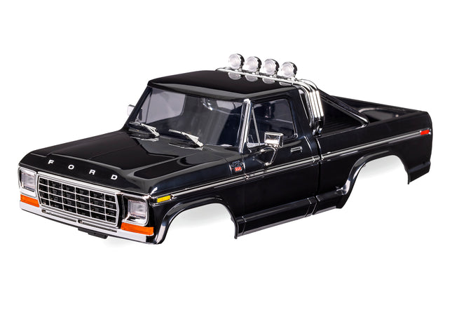 Traxxas TRX-4M™ 1/18 1979 Ford® F-150® Pre-Painted Body Set (Black) – 9812-BLK